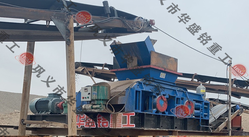 玄武巖制砂機安裝現(xiàn)場